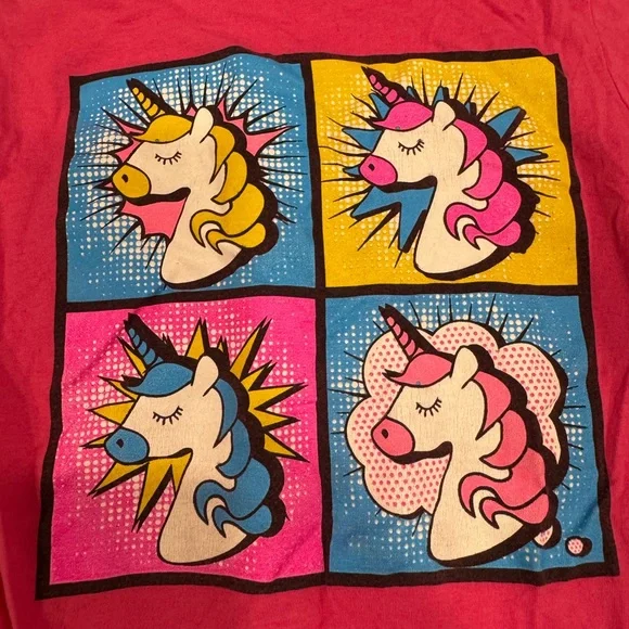 PINK UNICORN TEE - Picture 3 of 4